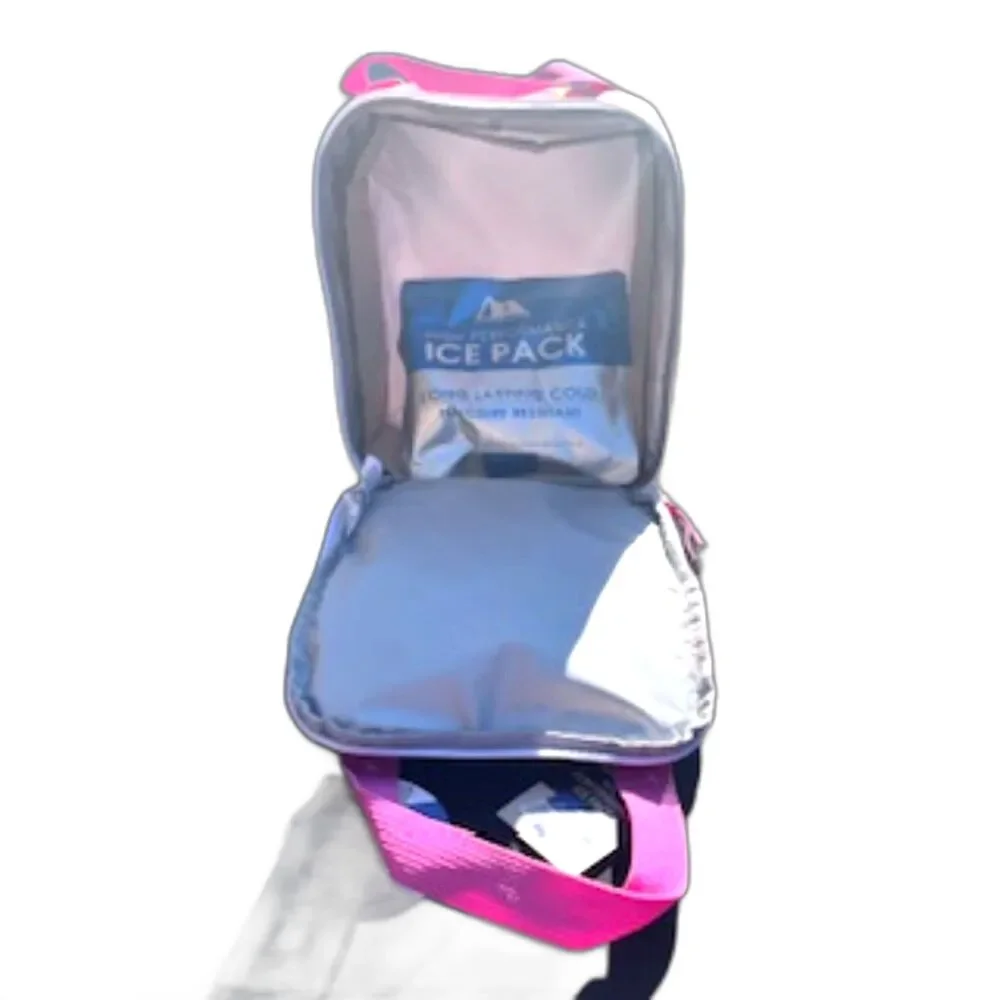 Microban Thermal Insulated Lunch Bag With High Performance Ice Pack . New w Tags